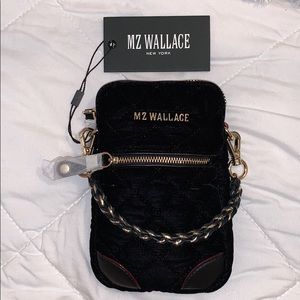 COPY - MZWallace Black Velvet Micro Crosby Crossb…
